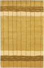 Chandra Aadi Aad1347 Gold / Green / Ivory Rugs.