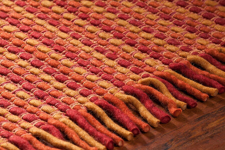 Chandra Adaline Ada33001 Red / Orange Rugs.