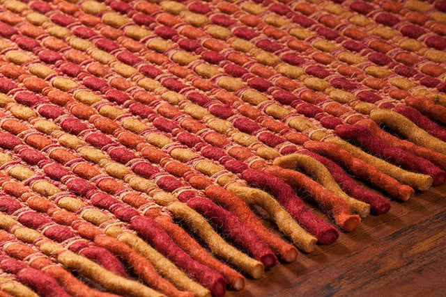 Chandra Adaline Ada33001 Red / Orange Rugs.