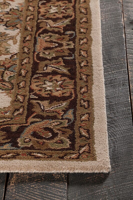 Chandra Adonia ado-907 Tan & Ivory Rugs.