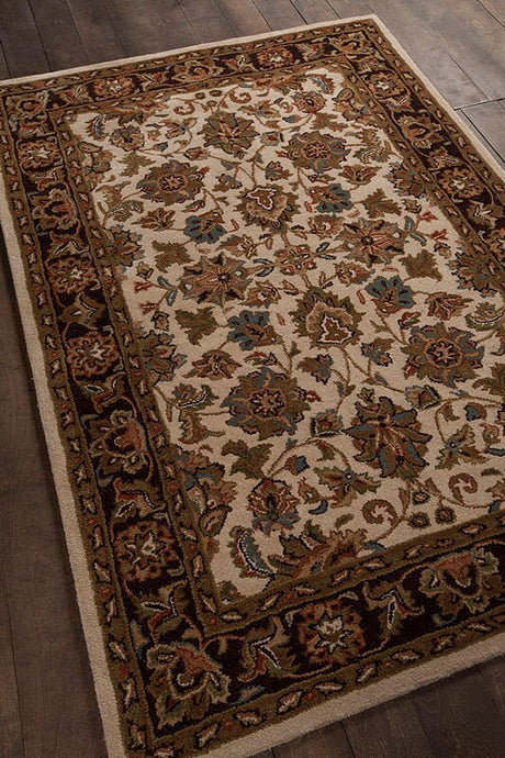 Chandra Adonia ado-907 Tan & Ivory Rugs.