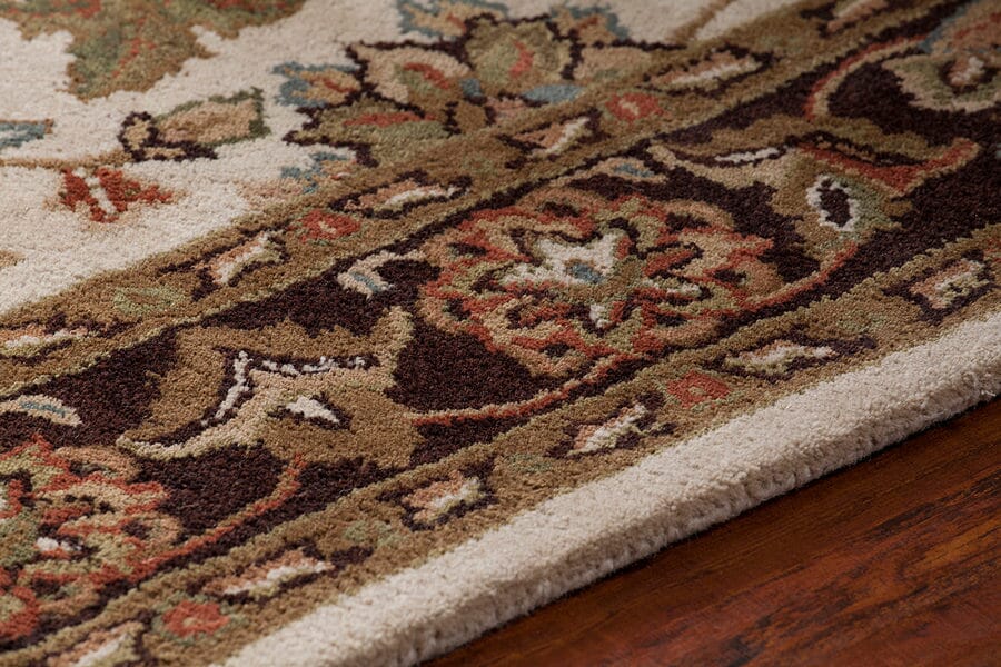 Chandra Adonia ado-907 Tan & Ivory Rugs.