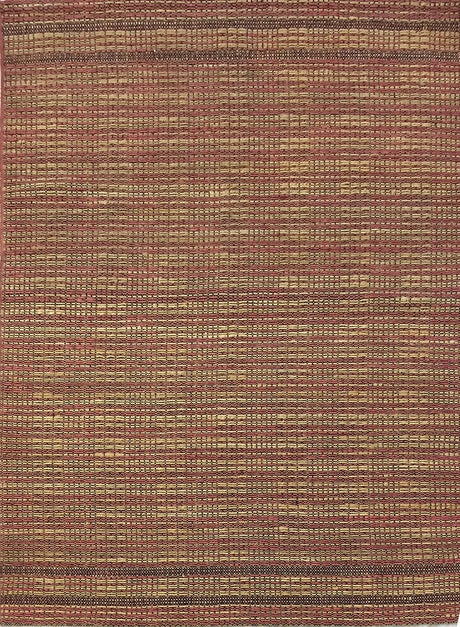 Chandra Agnes Agn-52102 Red / Natural / Black Rugs.