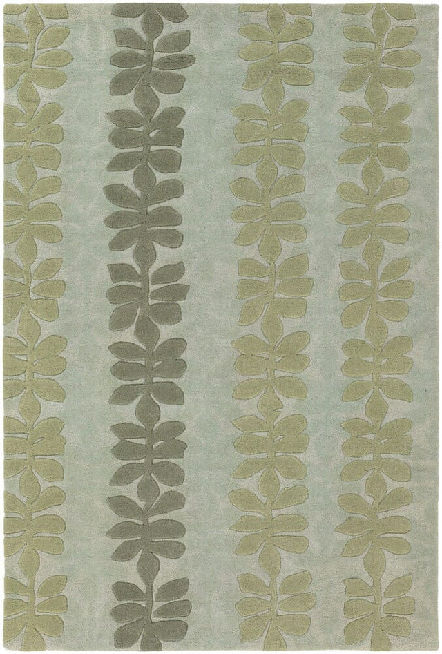 Chandra Alfred Shaheen Alf2103 Blue / Grey Rugs.