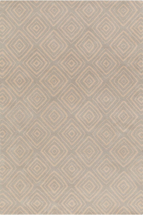 Chandra Allie All242 Grey / Cream Rugs.