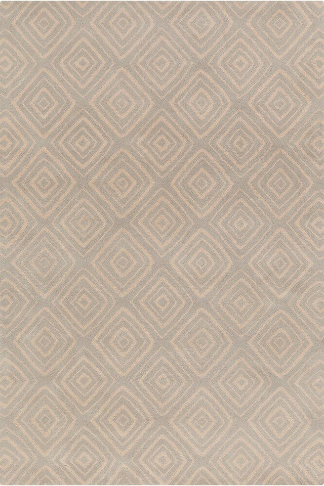 Chandra Allie All242 Grey / Cream Rugs.