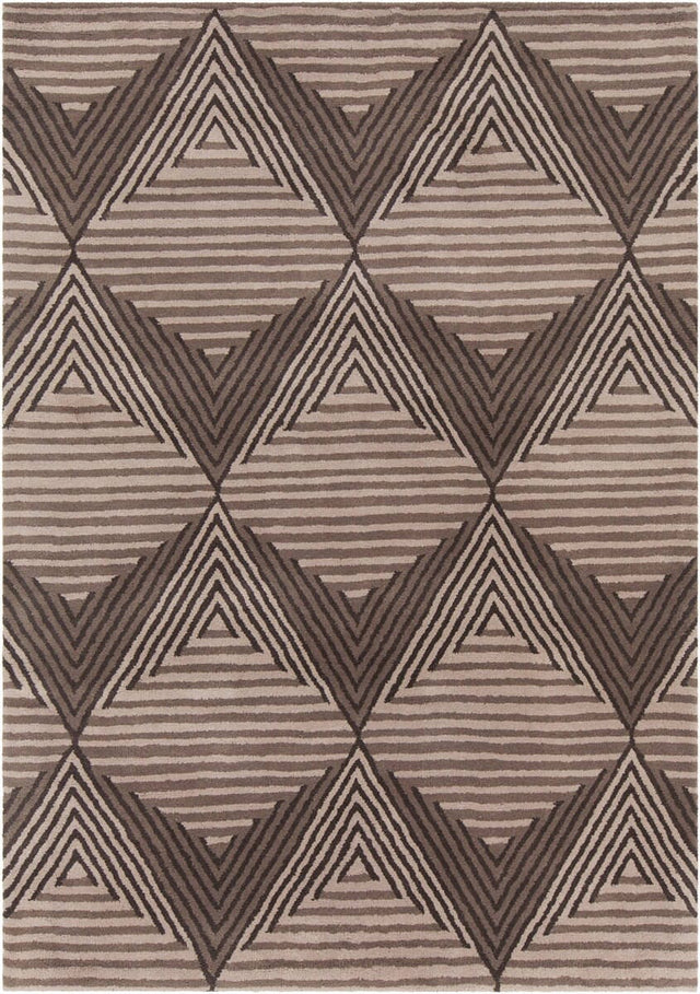 Chandra Allie All307 Brown / Tan / Cream Rugs.