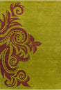 Chandra Allie All33 Green / Brown Rugs.
