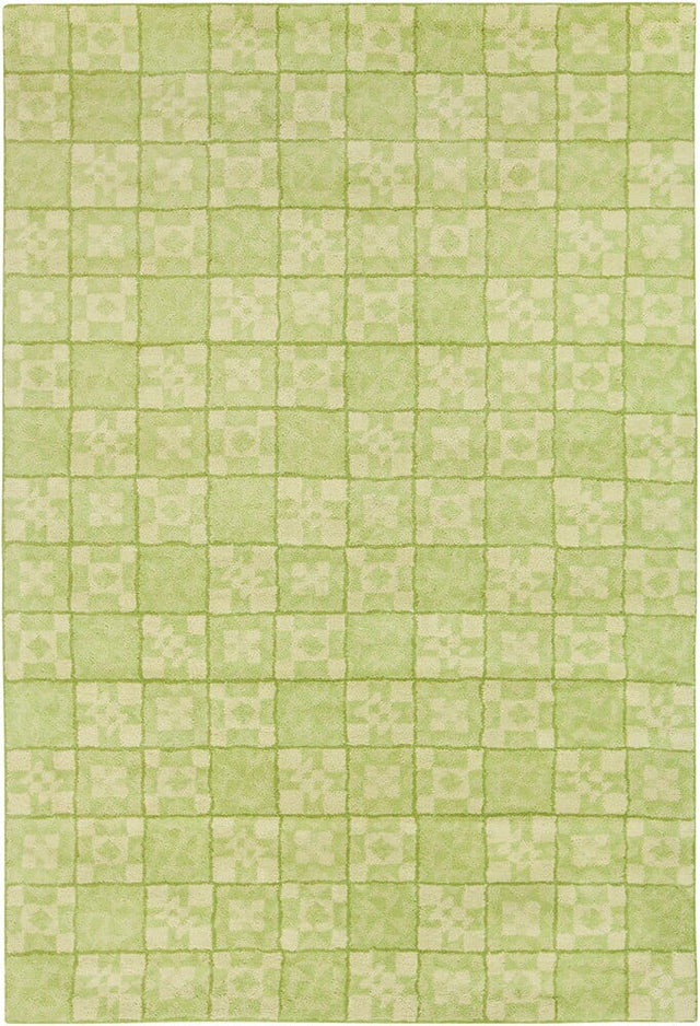 Chandra Allie All95 Green Rugs.