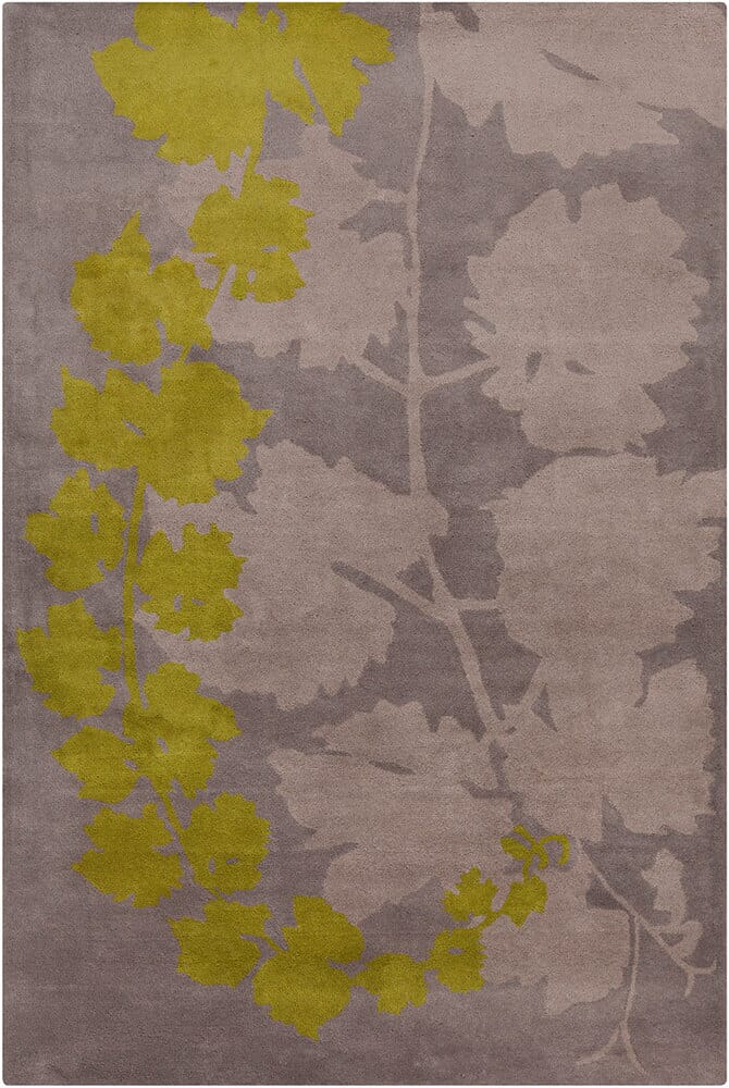 Chandra Allie Ste52023 Taupe / Green Rugs.