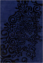 Chandra Allie Ste52162 Violet / Black Rugs.
