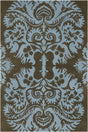 Chandra Amy Butler Amy13217 Blue / Brown Rugs.