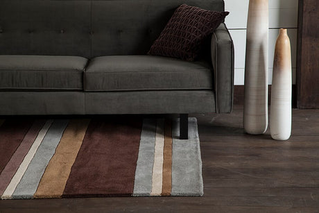 Chandra Antara ant-106 Brown Rugs.