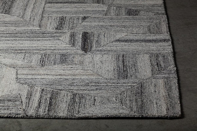 Chandra Avril Avr-49200 Grey / White Rugs.