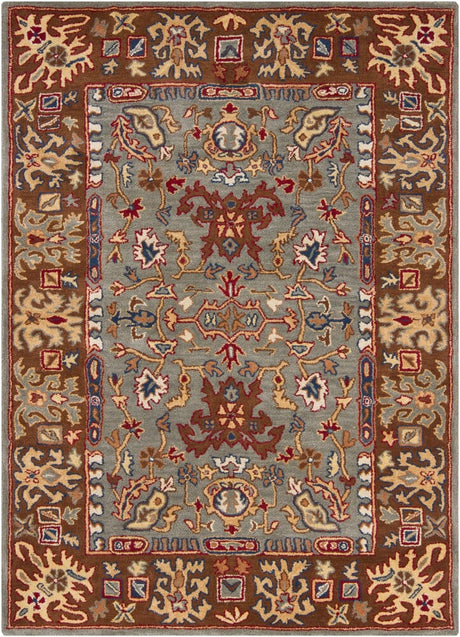 Chandra Bajrang Baj-8000 Grey Rugs.