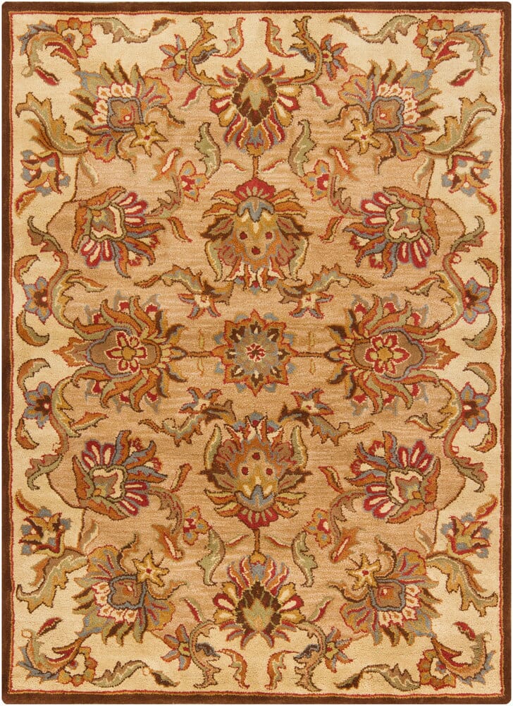 Chandra Bajrang Baj-8008 Light Brown Rugs.