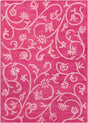 Chandra Bajrang Baj-8021 Dark Pink Rugs.