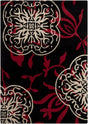 Chandra Bajrang Baj-8031 Black Rugs.
