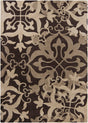 Chandra Bajrang Baj-8034 Dark Brown Rugs.