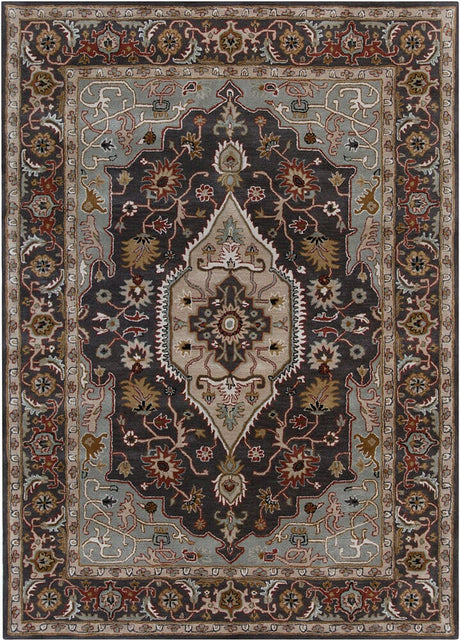 Chandra Bajrang Baj-8040 Dark Grey Rugs.