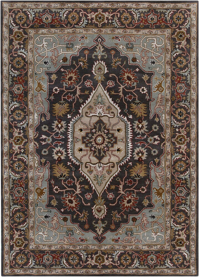 Chandra Bajrang Baj-8040 Dark Grey Rugs.