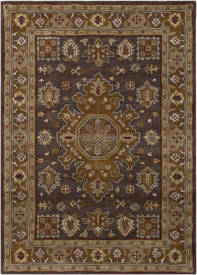 Chandra Bajrang Baj-8042 Dark Grey Rugs.