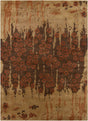 Chandra Bajrang Baj-8047 Brown Rugs.