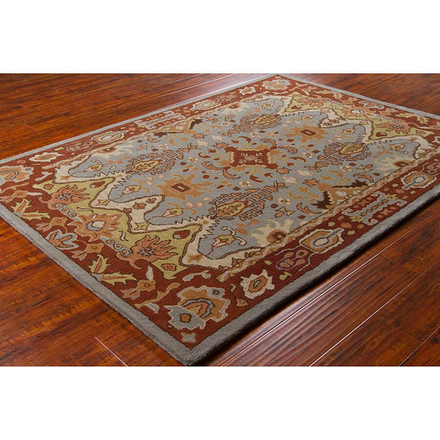 Chandra Bajrang Baj8038 Rust / Beige / Brown / Orange Rugs.