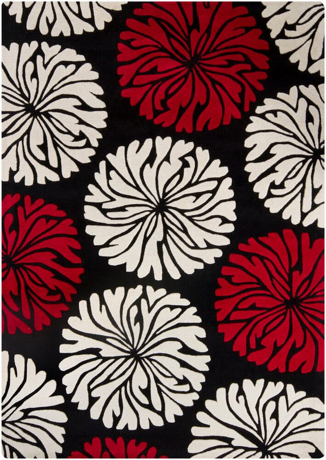 Chandra Basinghall Int-30012 Red Rugs.