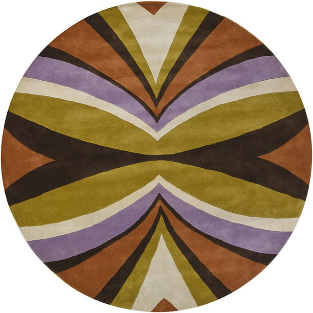 Chandra Bense Garza ben-3004 Orange Rugs.