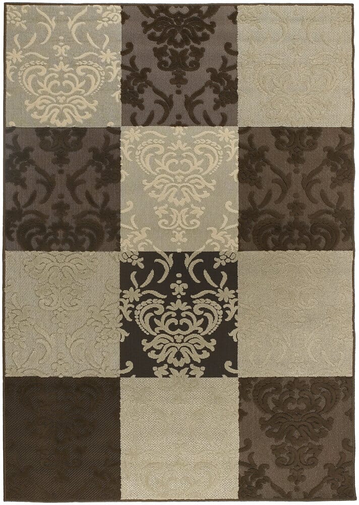 Chandra Calcutta Cal1522 Beige / Brown Rugs.