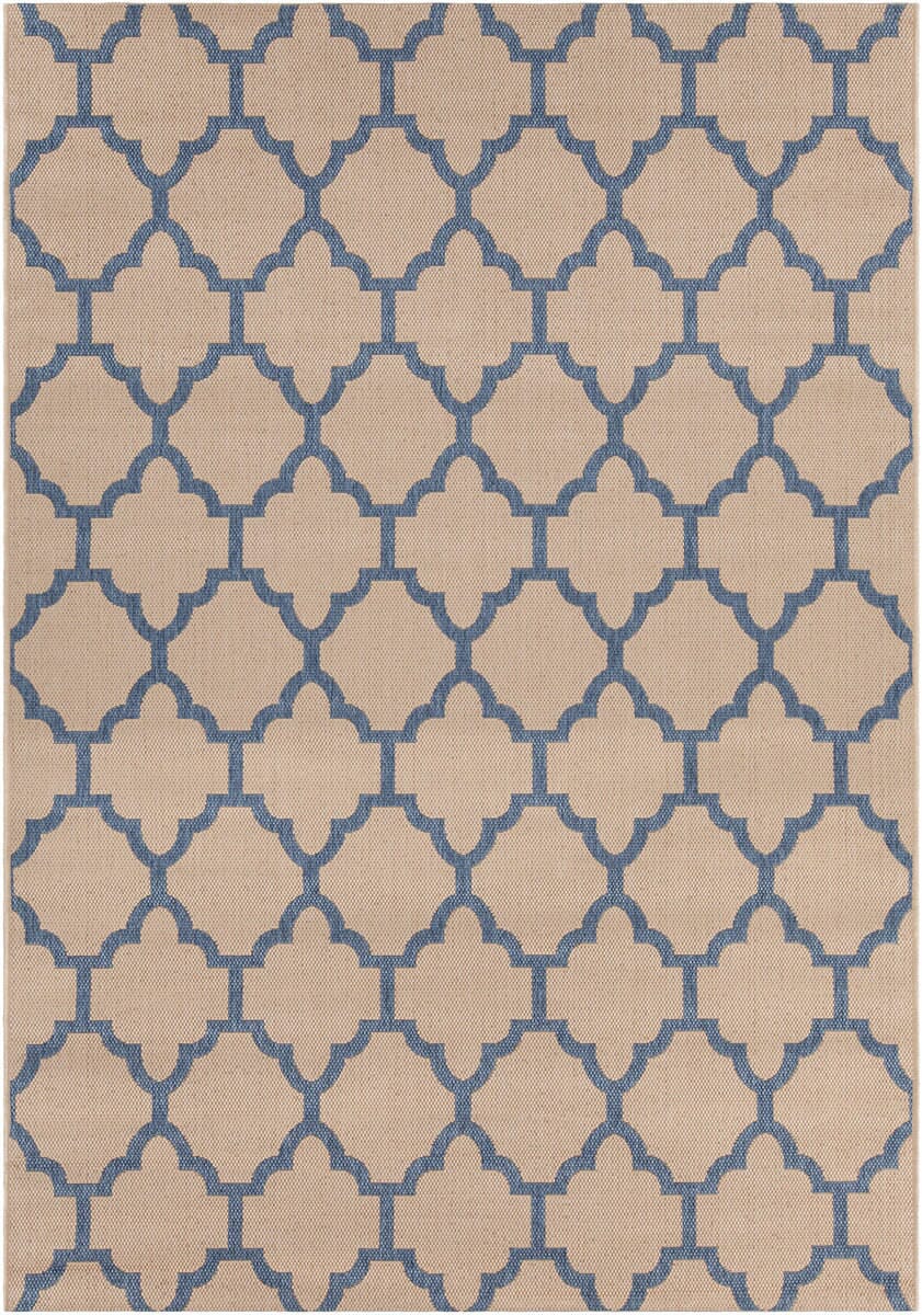 Chandra Calcutta Cal1551 Beige / Blue Rugs.
