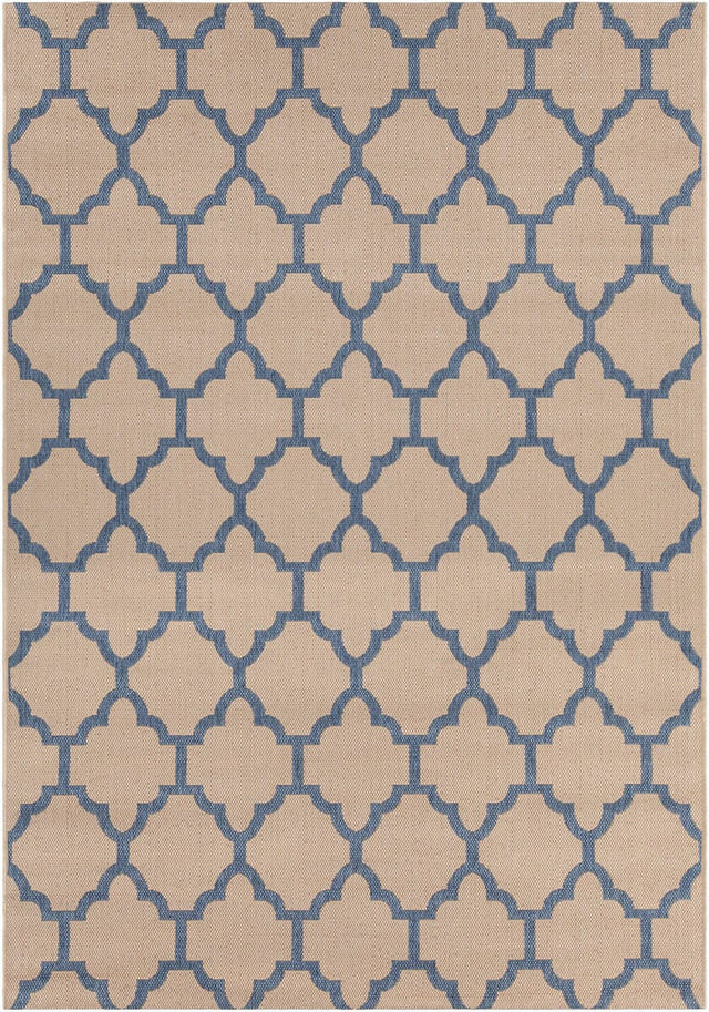 Chandra Calcutta Cal1551 Beige / Blue Rugs.
