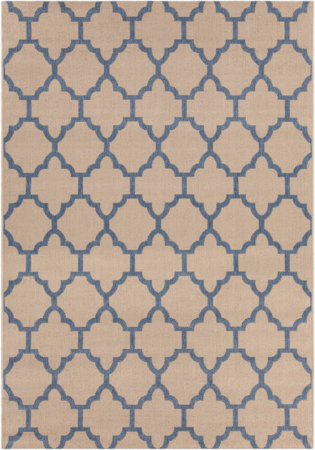 Chandra Calcutta Cal1551 Beige / Blue Rugs.