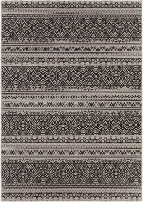 Chandra Calcutta Cal1553 Beige / Charcoal Rugs.