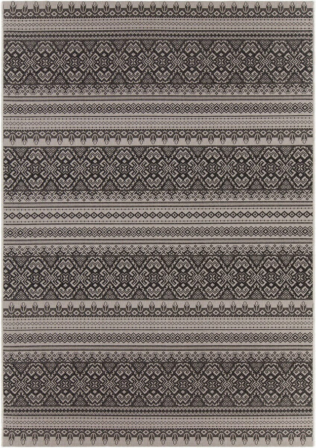 Chandra Calcutta Cal1553 Beige / Charcoal Rugs.
