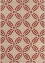 Chandra Calcutta Cal1557 Beige / Rust Rugs.