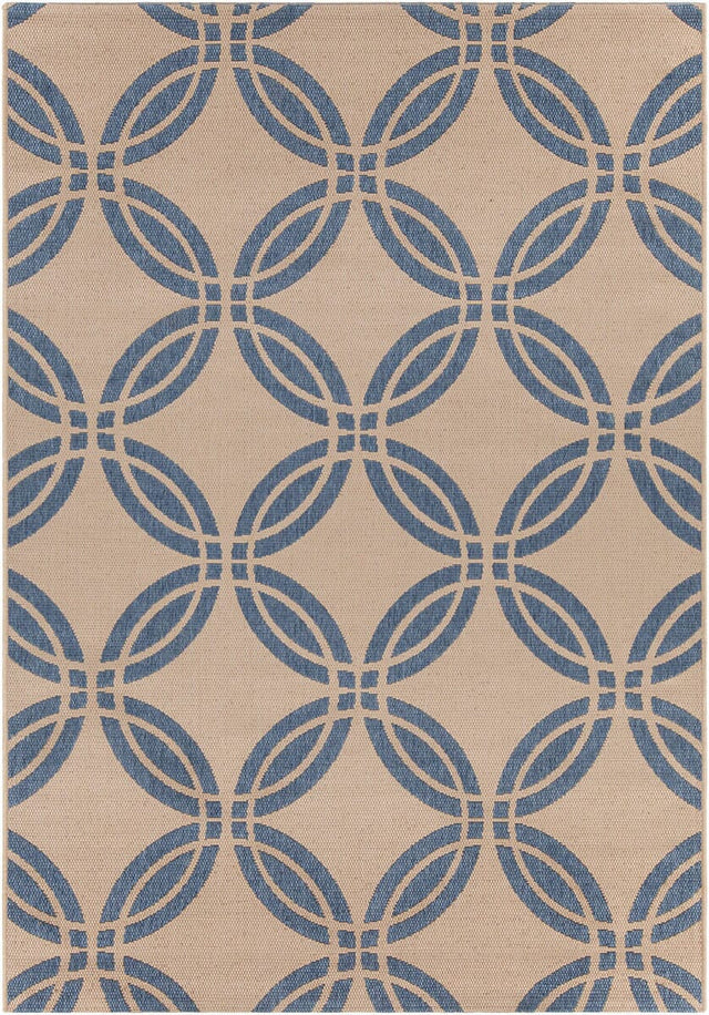 Chandra Calcutta Cal1558 Beige / Blue Rugs.