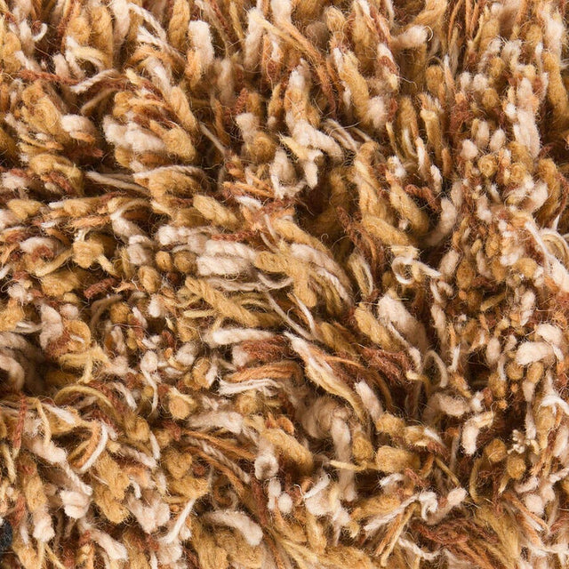 Chandra Core Shag cor-4601 Tan & Ivory Rugs.