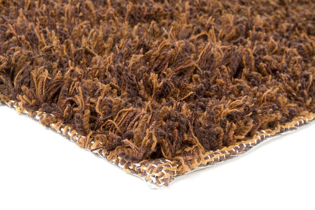 Chandra Core Shag cor-4605 Brown Rugs.