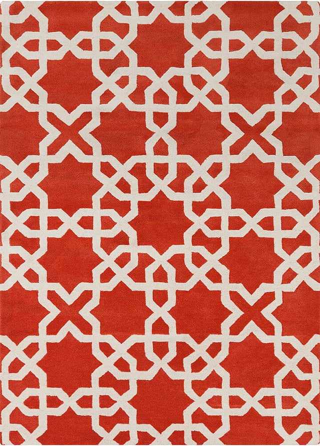 Chandra Davin Dav-25805 Red Rugs.