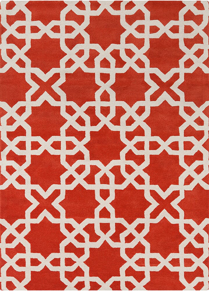 Chandra Davin Dav-25805 Red Rugs.