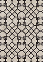 Chandra Davin Dav-25830 Black / Ivory Rugs.