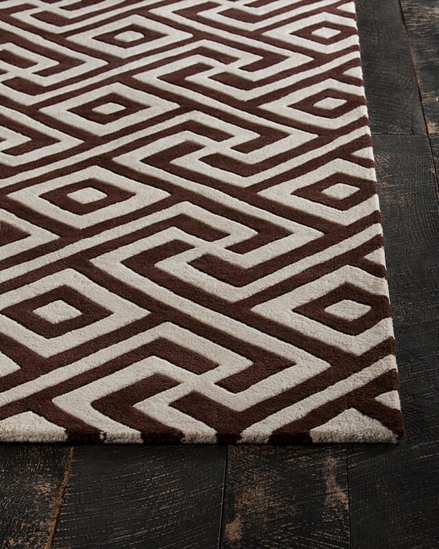 Chandra Davin Dav-25846 Brown / Cream Rugs.