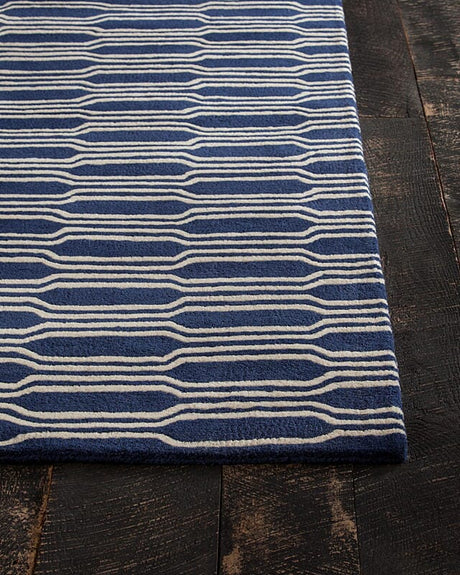 Chandra Davin Dav-25853 Blue / Cream Rugs.