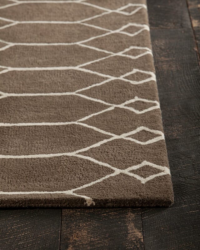 Chandra Davin Dav-25857 Brown / Cream Rugs.