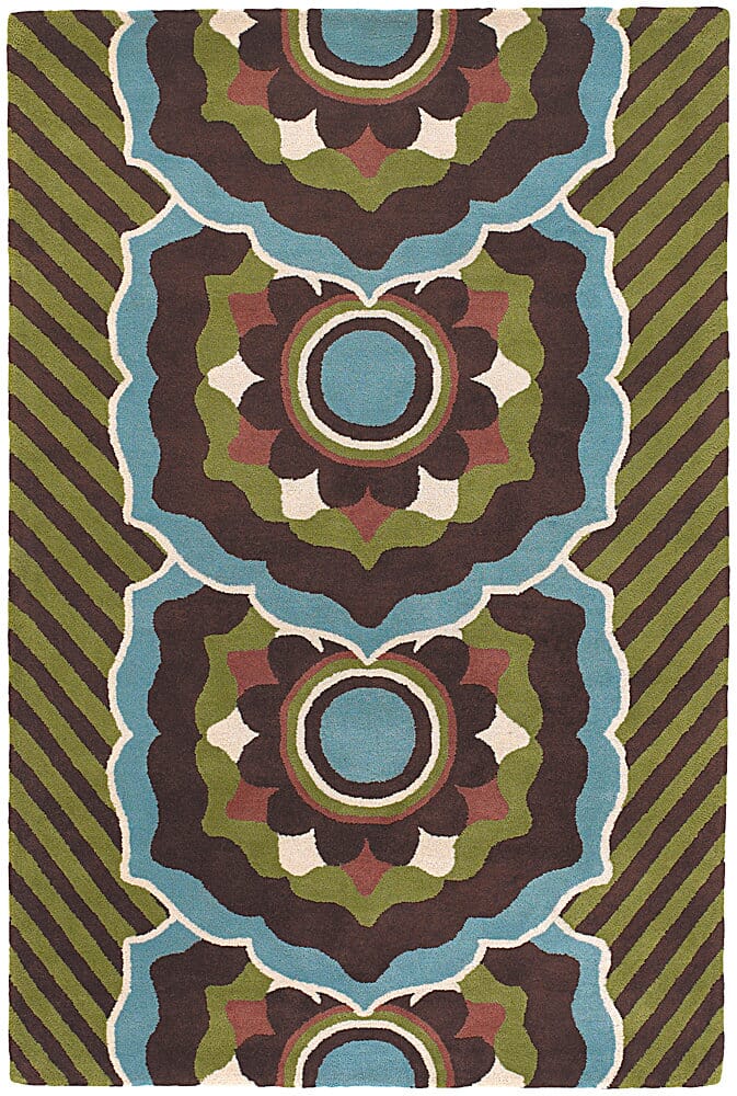 Chandra Dharma dha-7534 Blue Rugs.
