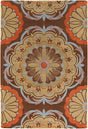 Chandra Dharma dha-7536 Tan & Ivory Rugs.