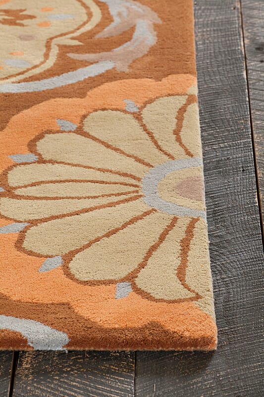 Chandra Dharma dha-7536 Tan & Ivory Rugs.