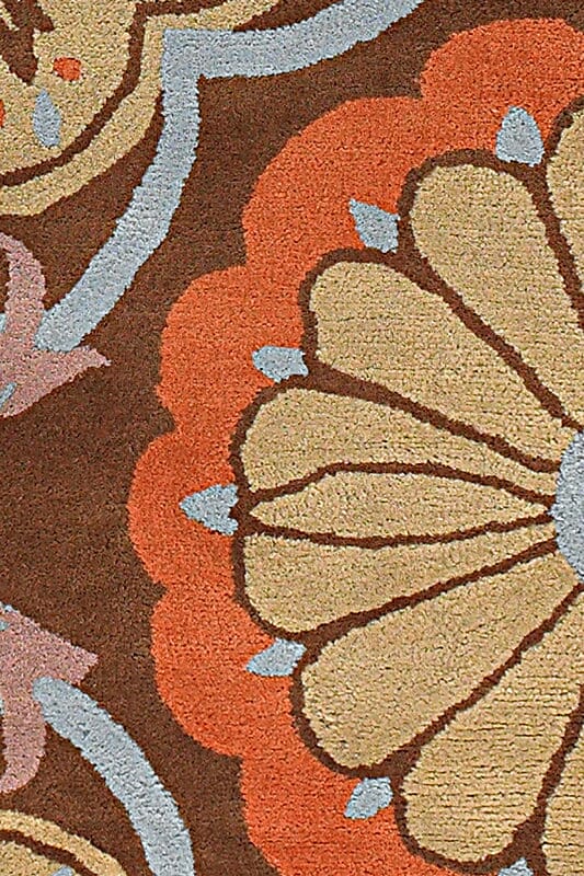 Chandra Dharma dha-7536 Tan & Ivory Rugs.